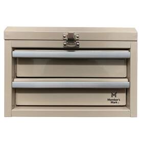 990330972 Members Mark 11 Inch Toolbox With 5 Piece Tool Set Sand