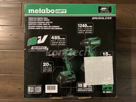Kc18ddxsm Metabo 717709029149 Hpt 18v Bl Li-ion 2-tool Combo Kit With 2 Batteries Ah New