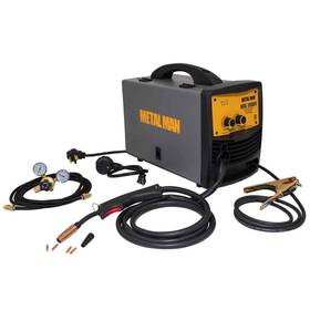 180dvt Metal Man Us 180 Amp Input Power 120-volt/240-volt Dual Voltage Mig Flux Core Wire Feed We