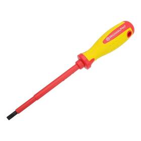 Michaelpro 840113503384 5.5 X 125mm Slotted Head Insulated Electricians Screwdriver Professional Slo