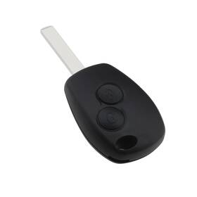 Micro Traders Vm 777 Car 2 Button Remote Key Shell Compatible With Kangoo Clio 3 Duster Modus Tw