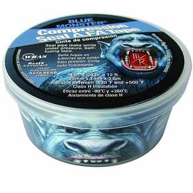 76085 Mill-rose Blue Monster 1 In X 12 Ft Compression Seal Tape Roll -