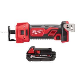 2627-20-48-11-1820 Milwaukee Rotary Tools M18 18v Lithium-ion Cordless Drywall Cut Out With 2.0ah Batt