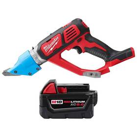 2636-20-48-11-1850 Milwaukee Tools M18 18-volt 14-gauge Lithium-ion Cordless Double Cut Metal Shear