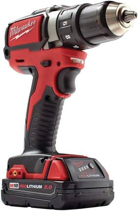 2801-21p Milwaukee M18 18-volt Compact Brushless Cordless Drill/driver Kit New