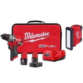 3403-22-2367-20 Milwaukee 1/2 Inch Fuel 12v Lithium-ion Brushless Cordless Driver Kit With M12 Rover