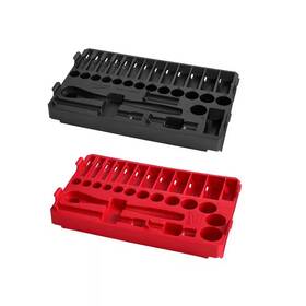 Milwaukee 445023623615 Metric Packout Tray For 3/8 Inch Ratchet And Socket Kit With
