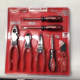 48-22-0145 Milwaukee 7pc. Electricians Hand Tool Set