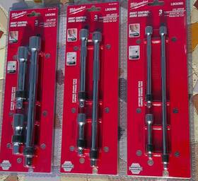 48-22-9360 Milwaukee 12pc 1/4 Inch 3/8 1/2 Drive Locking Extension Set