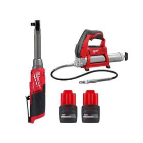 Milwaukee 882346282537 Home Fuel 12-volt 3/8 Inch Extended Reach High Speed Cordless Ratchet