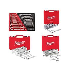 Milwaukee 882346284210 Sae/metric Combination Wrench Set Ratchet/socket 183-piece