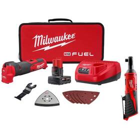 Milwaukee 882346321175 M12 Fuel 12v Cordless Oscillating Multi-tool Kit W 4.0ah Battery Charger