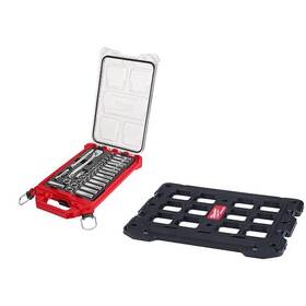 Milwaukee 888232222205 32 Piece 3/8 Inch Metric Drive Socket Mechanics Ratchet Wrench Tool Case Set