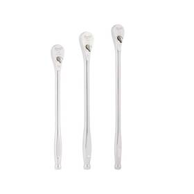 Milwaukee 888234576139 Hand Tool 3-piece Rachets Chrome Set Assorted Cordless Fastest Red
