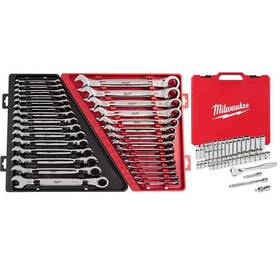 Milwaukee 888234580082 Ratcheting Wrenches 86-piece Socket Mechanics Hand Tool Beam Metric