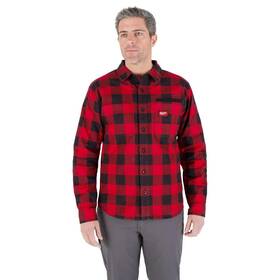 M551r-2x Milwaukee Electric - Gridiron Flannel Shirt Red 2x