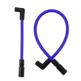 A22030100ux0156 Motoforti 2 Pcs 10.4mm 10mm Spark Plug Wire Kit For Harley 20.87 Inch Blue