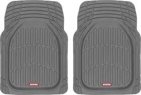 Motor Trend 826942158544 2 Piece Front Car Floor Mats- Gray Flextough Contour Liners-deep For