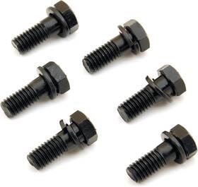 Mr Gasket 445004858890 Pressure Plate Bolts Chev/chry Black