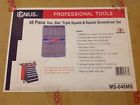 Ms-048ms Genius Tools Hex Star Triple Square Bit Set