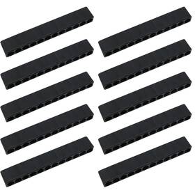Sbhdsco-12h-b10 Mutai Screwdriver Bit Holder 10pcs 12 Holes 1/4inch Black Hex Drill Storage C
