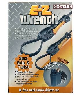 National 044902031861 E-z Wrench Bonus Titanium Screw Driver Set / New In Box Tv Products