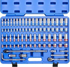 02472a Neiko 3/8-inch-drive Colored Mechanics Tool Ratchet Socket Set 76-piece Stand