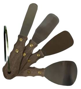 Newborn 039922870255 4-piece Spatula Set- Extra Wide