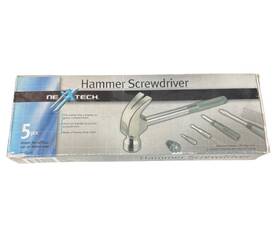 6418409 Nexxtech Hammer Screwdriver 5pcs