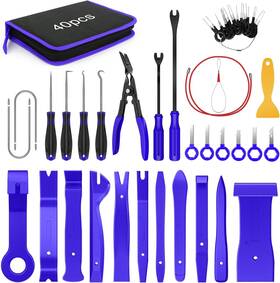 Bl-219-a Nilight 40pcs Trim Removal Tool Auto Terminal Clip Pliers Ster