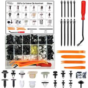 Niteguy Kk-0629-002 335pcs Ford F150 Car Retainer Clips And Fastener Assortment - 18 Most Popular S