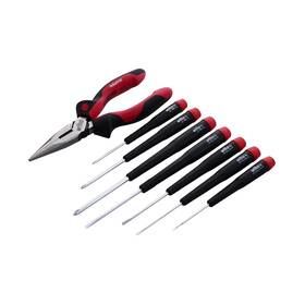 26190 Nobrand Slotted And Phillips Screwdriver Set With 6.3 Inch Pliers 8 Piece