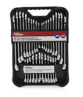 40703 Nobrand Hyper Tough 32-piece Combination Wrench Tool Set Hand Tools