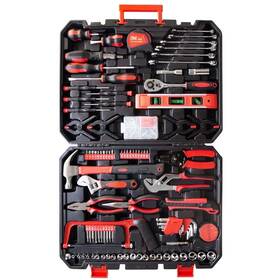Torio-gjtz-01 Nobrand 198-piece Diy Tool Set For Home And Auto Includes Screwdrivers Wrenches Pliers