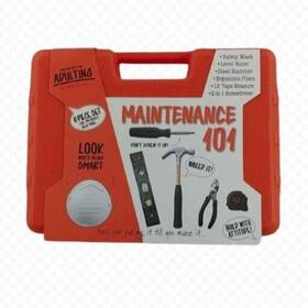 6bx0-0109 Nordstrom Made Maintenance 101 Starter Set For Adulting 6 Piece Tool Orange Case Msrp 80