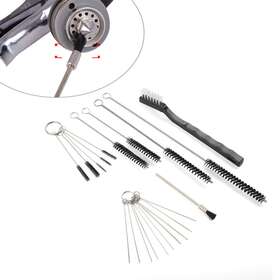 Oginodaisukeus 420013616850 Airbrush Spray Guns Nozzle Cleaning Repair Tool Kit Needle And Brush Us
