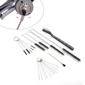 Oginodaisukeus 421118117792 Airbrush Spray Guns Nozzle Cleaning Repair Tool Kit Needle And Brush Us