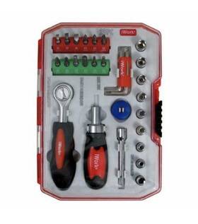 76-521-n12 Olympia Tools 28-piece Socket And Driver Bits Set