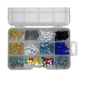 Onward 313101167177 246-piece Assorted Household Hanging Kit With Storage Case