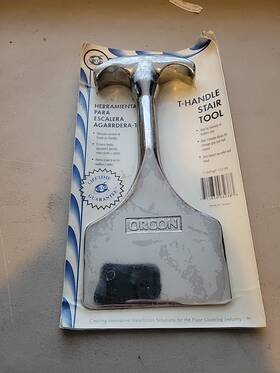 13238 Orcon T-handle Stair Tool New Nos
