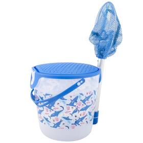 92296 Ozark Trail Fish And Friends Discover Net Bucket Kit Blue Usa