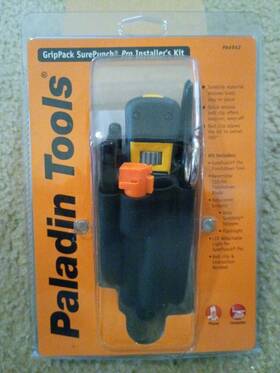 Pa4942 Paladin Tools Grippack Surepunch Pro Installers Kit Brand New Sealed