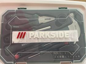 81010201 Parkside 482860 2401 26-piece Household Tool Set Green Box Model