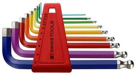 212h-10 Pb Swiss Tools 610733063741 Rb Ballend Hex Set Rainbow