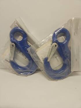 8917200 Peerless 8417600 2 Pcs 9/32 -5/16 V10 Eye Sling Hook With Latch