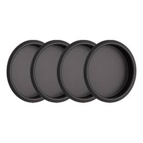 Pr-4753-2880287 Pemberly Row Closet And Door Steel Finger Pull In Matte Black 4-pack