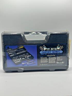 99980s Pit-boss 80 Piece Tool Socket Set 3/8 Inch And 1/4 Drive With Box Pitt-boss 99980