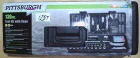 64263 Pittsburgh Tool Set With Case 130 Piece #64263