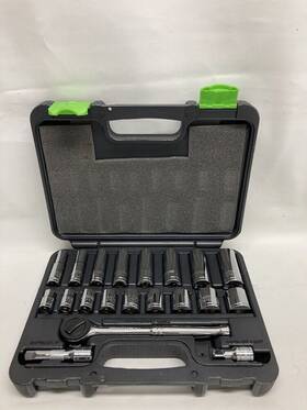 Pittsburgh Pro-63463 Pittsburg 3/8 Inch Drive 20 Piece Metric Set