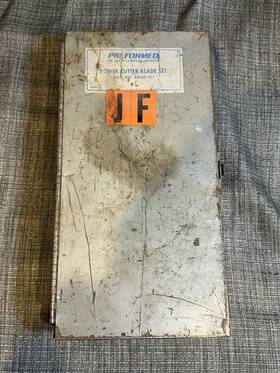 8000-417 Plp Preformed Power End Plate Cutter Blade Set